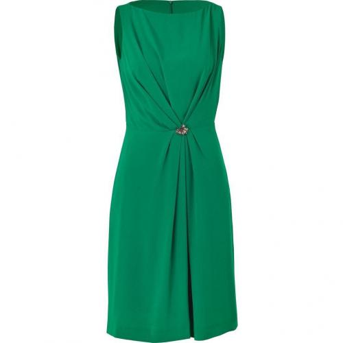 Tara Jarmon Mint Green Dress with Brooch