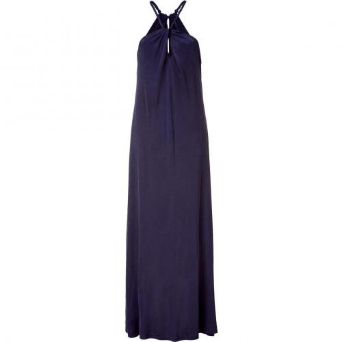 Tara Jarmon Nightblue Neck Holder Maxi Dress