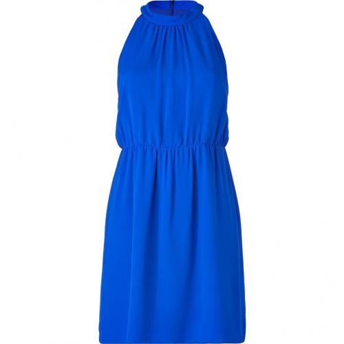 Theory Bright Sapphire Silk Avrex Dress