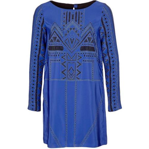 Tibi Blusenkleid cobalt 