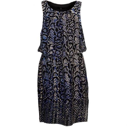 Tibi Sommerkleid blue multi 