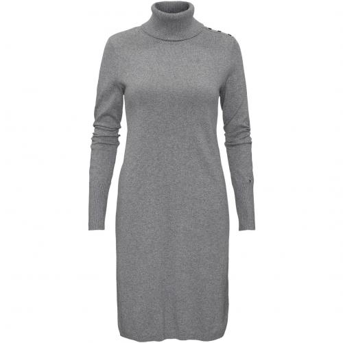 Tommy Hilfiger Kleid Coleen mit Rollkragen grau