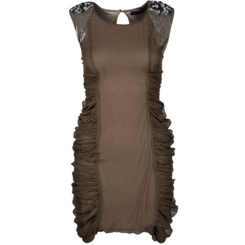 Traffic People Ripples Dress Etuikleid brown 