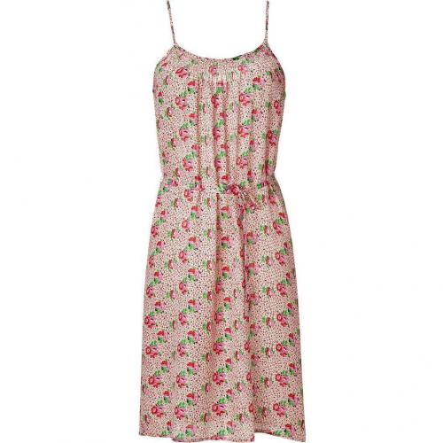 Tucker Red and Pink Floral Print Cami Dress
