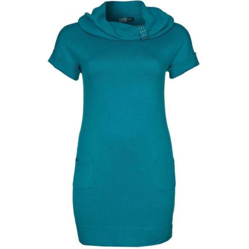 Tuzzi Nero Strickkleid türkis 