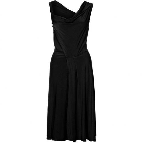 Twin Set Cocktailkleid / festliches Kleid schwarz 