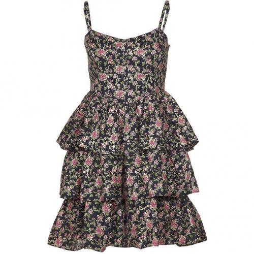 Twist & Tango Adele Sommerkleid black / flowerprint 