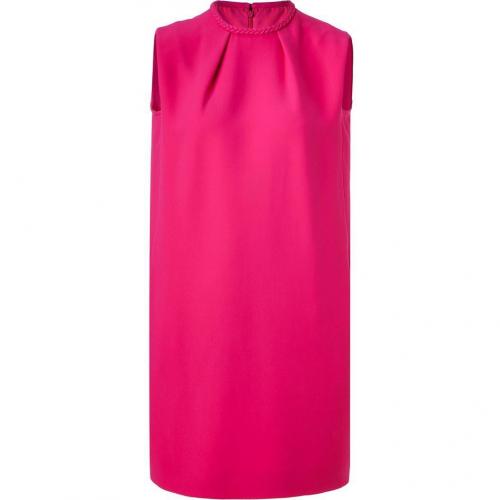 Valentino Fuchsia Silk Dress