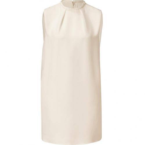 Valentino Ivory Silk Dress