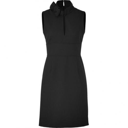 Valentino R.E.D. Black Bow Collar Dress