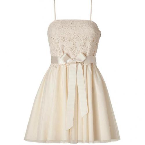 Valentino R.E.D. Ivory Cotton Lace Combo Dress