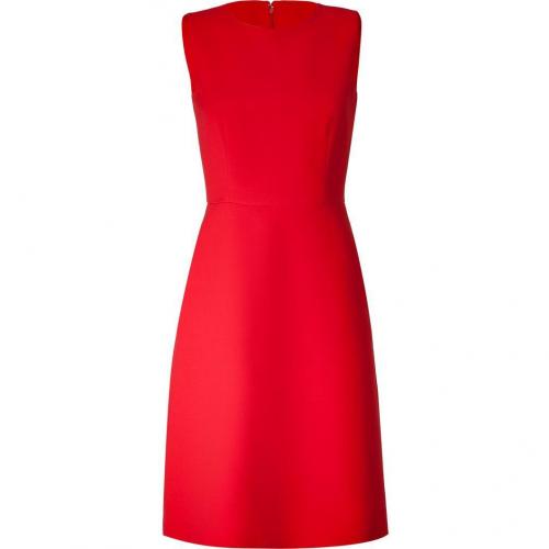 Valentino Scarlet Red A-Line Wool Dress