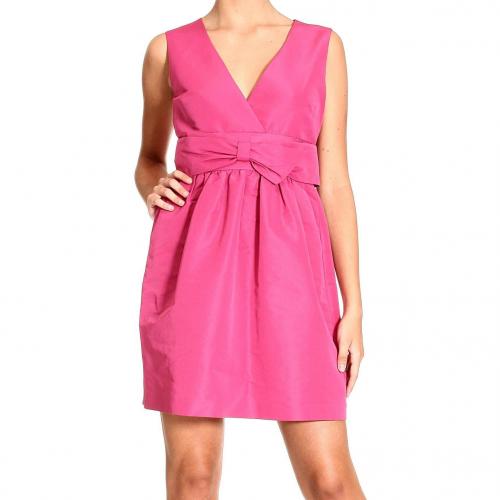 Valentino Sleeveless v neck bow dress