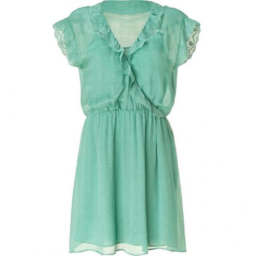 Vanessa Bruno Athé Jade Romantic Silk Dress