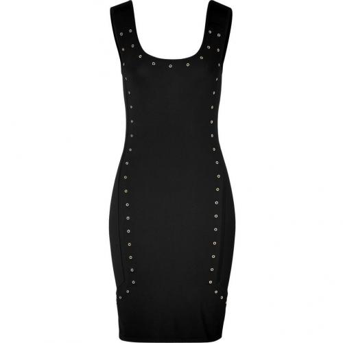 Versace Black Studded Dress