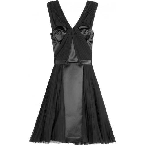 Versus Satin Bustier Detail Dress