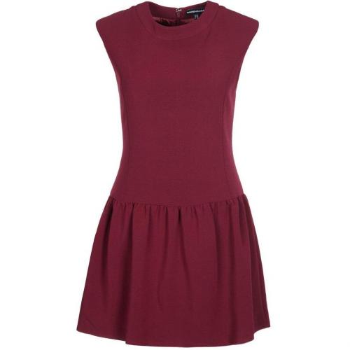 Warehouse Jerseykleid dark red 