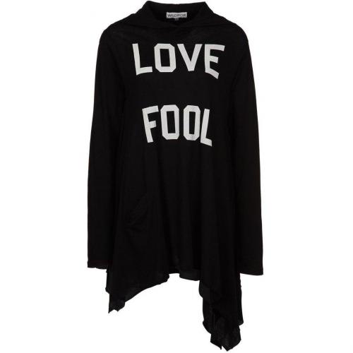 Wildfox Love Fool Langarmshirt clean black 