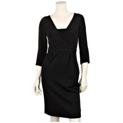 Windsor Wollkleid Schwarz