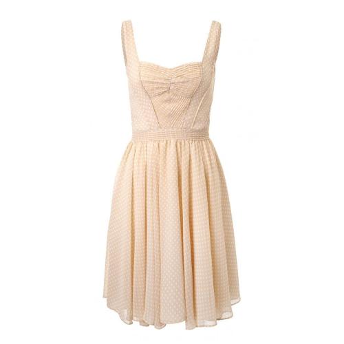 Z Spoke by Zac Posen Kleid Beige